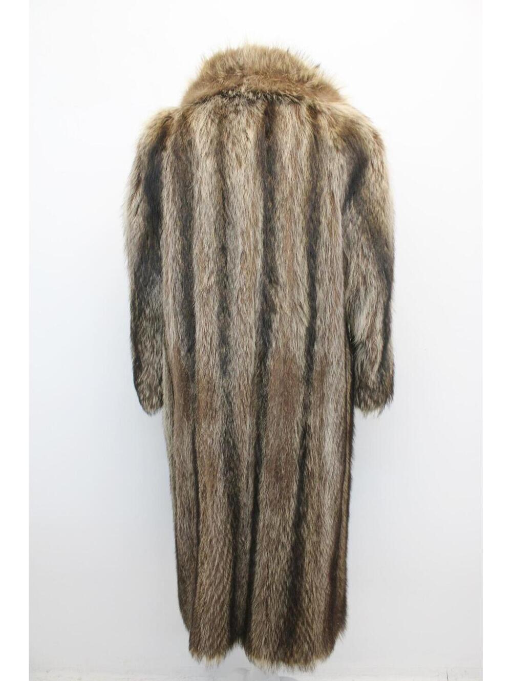Scrap Item: Canadian Racoon Raccoon Fur Coat Jacket Women Woman Size N/A - Picture 4 of 6